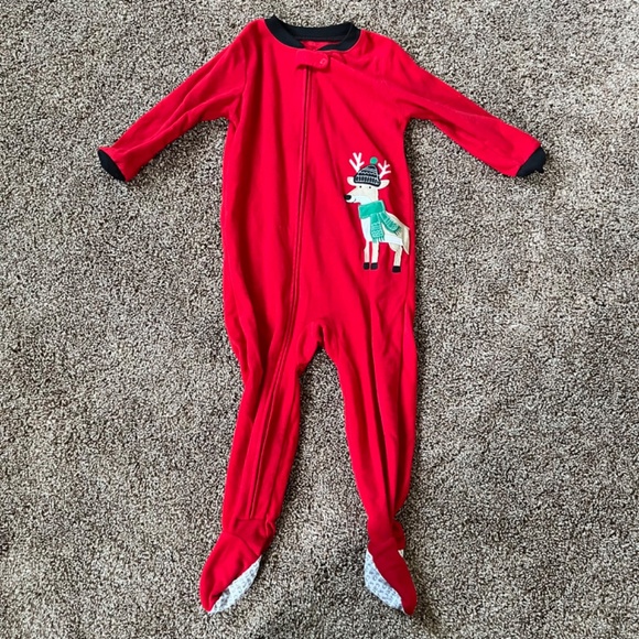 Carter's + 9-Piece Christmas/Holiday Pajama and Clothing Bundle, Size 18 Months - Picture 6 of 16